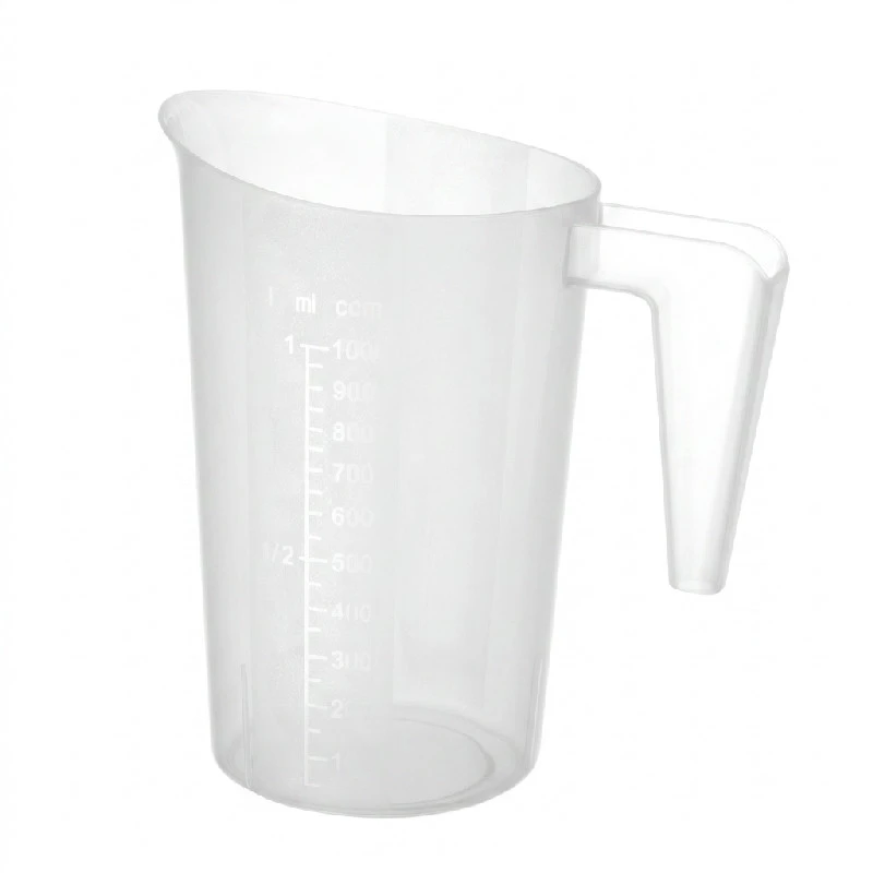 Hendi Måttbägare Plast Stapelbar 1L 567821 by Hendi color Svart