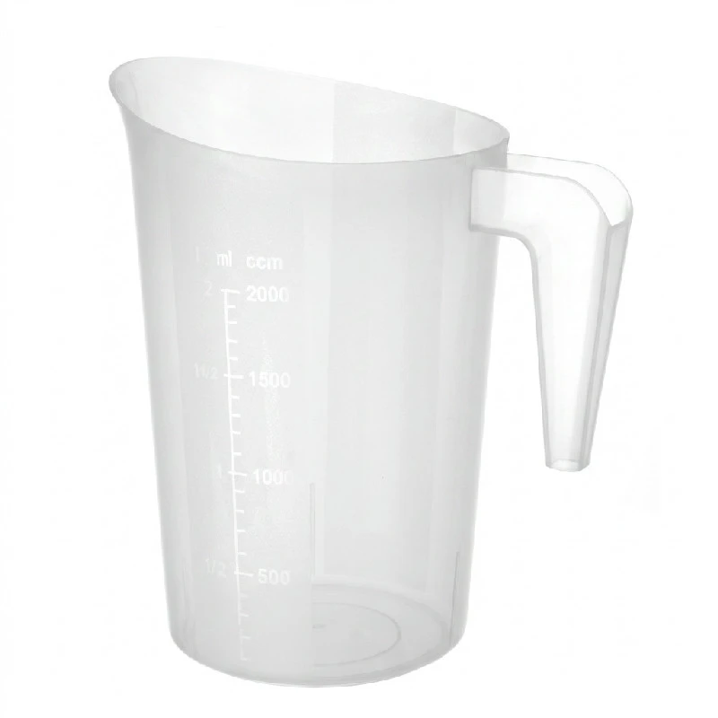 Hendi Måttbägare Plast Stapelbar 2L 567838 by Hendi color Svart