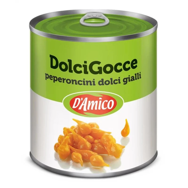 Ponte Sisto Sweet Drops Gula Minipaprikor 800g 18366 by Ponte Sisto color Svart