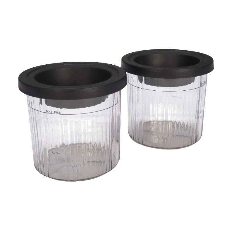 Hâws Bägare till Glassmaskin 500ml 2 st 30-ICM95C  color Svart
