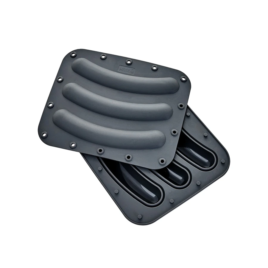 Lurch Korvform Silikon för 3 st. 2-pack LU240520 by LURch color Svart