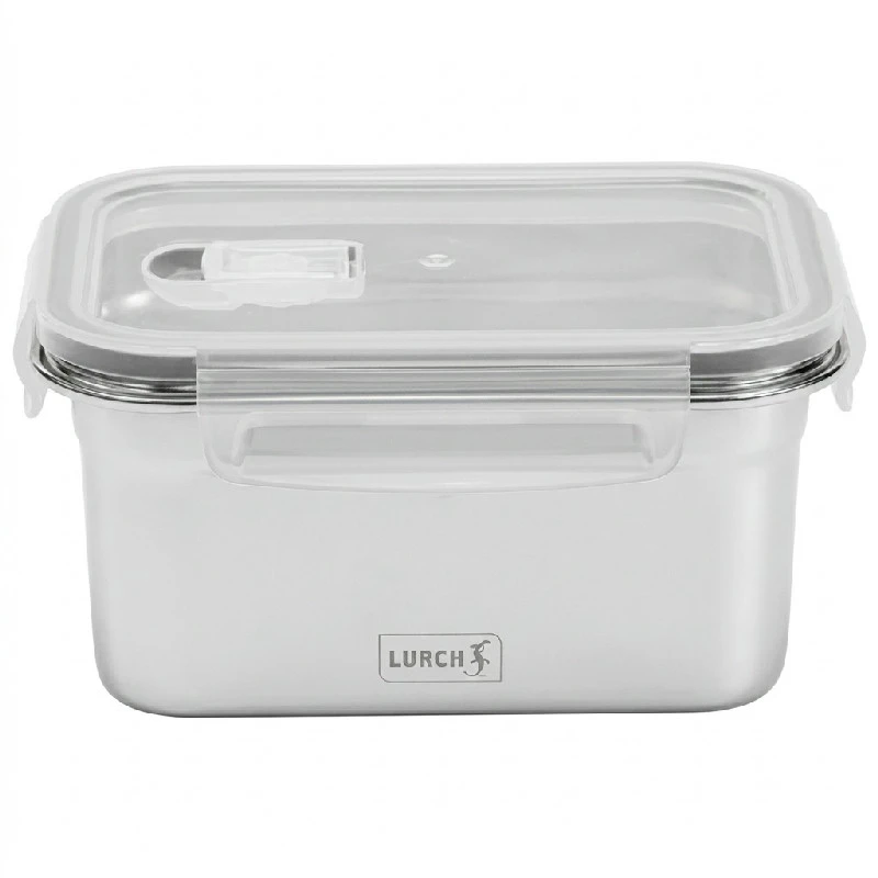 Lurch Matlåda Safety Rostfritt Stål 1L LU240892 by LURch color Svart