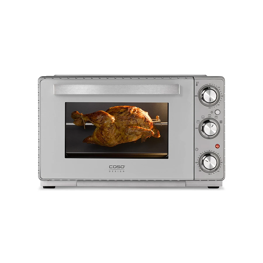 Caso TO26 SilverStyle Miniugn 26L 1650W Silver CS2977 by CASO color Svart