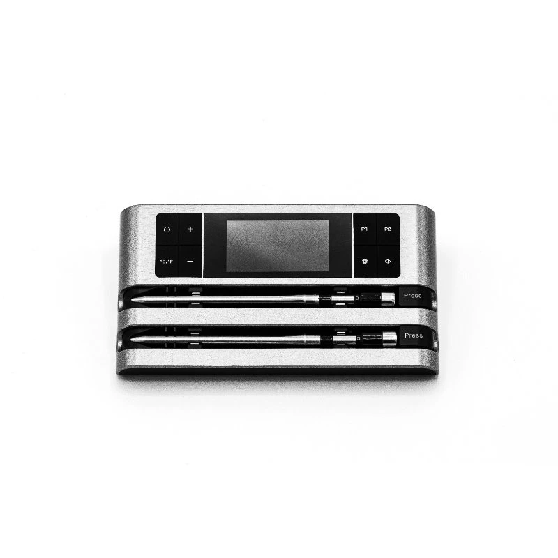 Hâws Trådlös Stektermometer till Grill med 2 Givare 30-HBWMTP2  color Svart