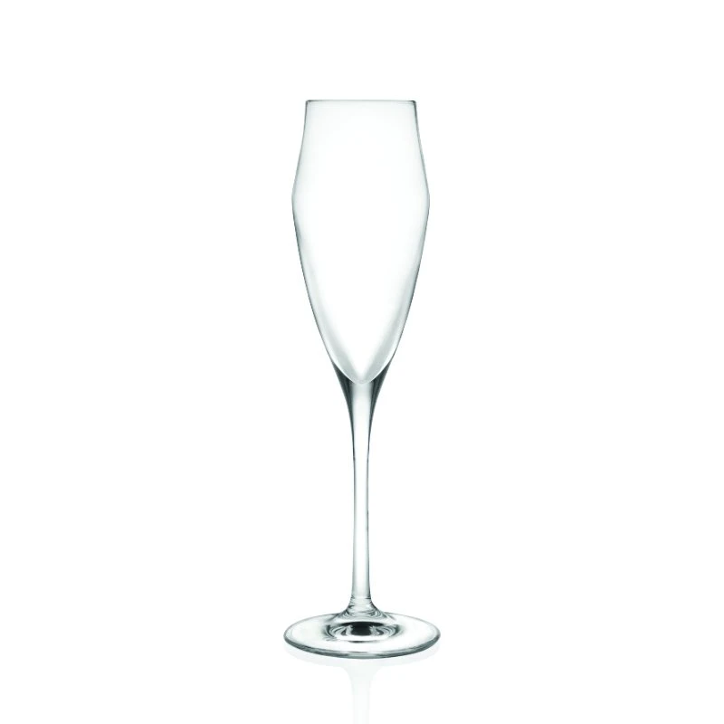 RCR EGO Champagneflöjt 18 cl 6 st 25492020406  color Svart
