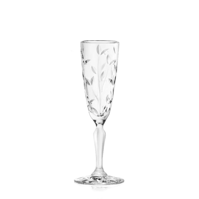 RCR LAURUS Champagneflöjt 16 cl 6 st 27596020106  color Svart