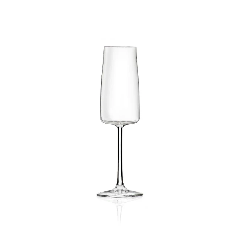 RCR ESSENTIAL Champagneflöjt 30 cl 6 st 27287020206  color Svart