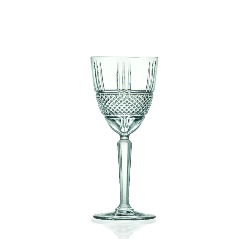 RCR BRILLANTE Rödvinsglas 23 cl 6 st. 26967020406  color Svart