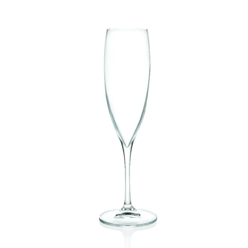 RCR INVINO Champagneglas 24 cl 6 st. 27610020206  color Svart