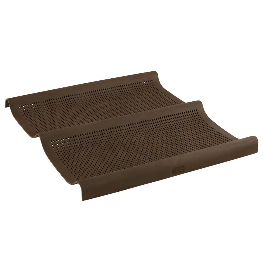 Lurch FlexiForm Ciabatta Bakform i Silikon 26x30 cm 2-pack LU85080 by LURch color Svart