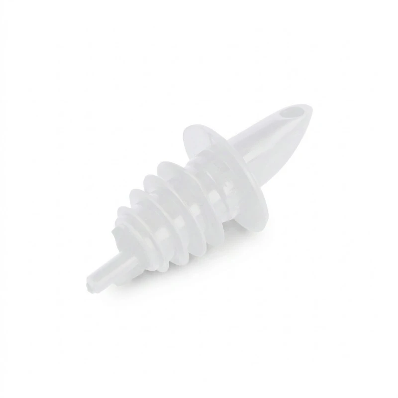 Transparent hällpip i plast – 10 st. PPT0001  color Svart