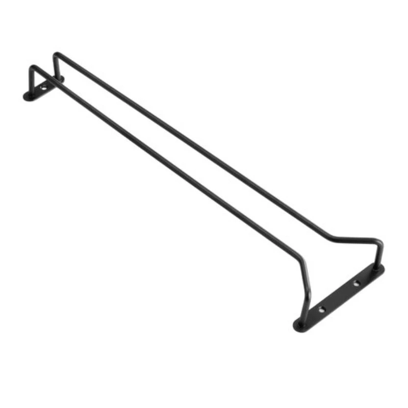 Glashållare för upphängning mattsvart 40 cm GHB0016  color Svart