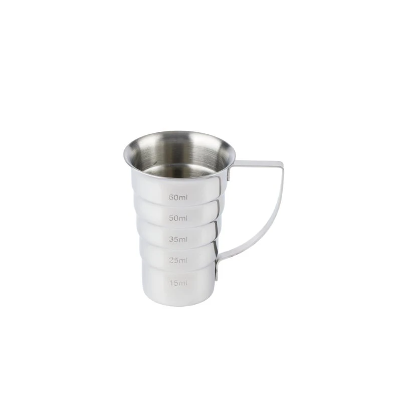 Jigger 6 cl Rostfritt stål JG0082S  color Svart