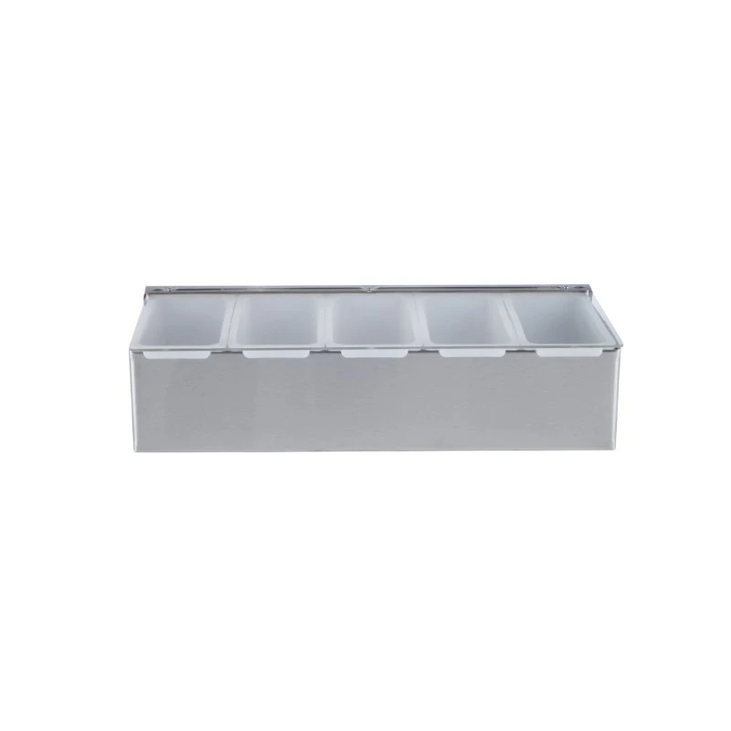 Garnish-station med 5 fack CH5000S  color Svart
