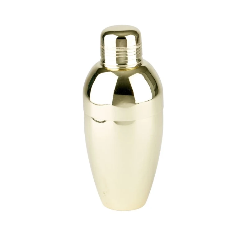 Cocktailshaker Cobbler Guld 480 ml CS0032G  color Svart
