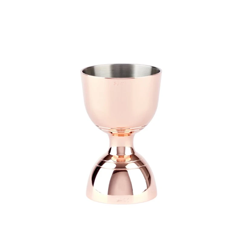 Jigger Bell 25/50 ml Kopparfinish JG0004C  color Svart