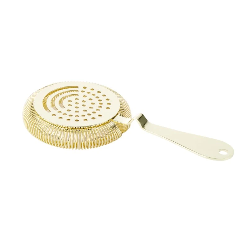 Cocktail strainer Guld 18,5x9,5 cm Rostfritt stål ST0030G  color Svart