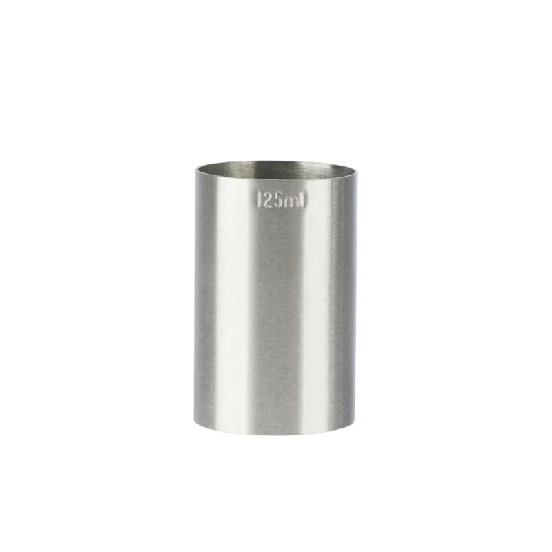 Jigger Måttbägare 125 ml Rostfritt Stål THIM125  color Svart