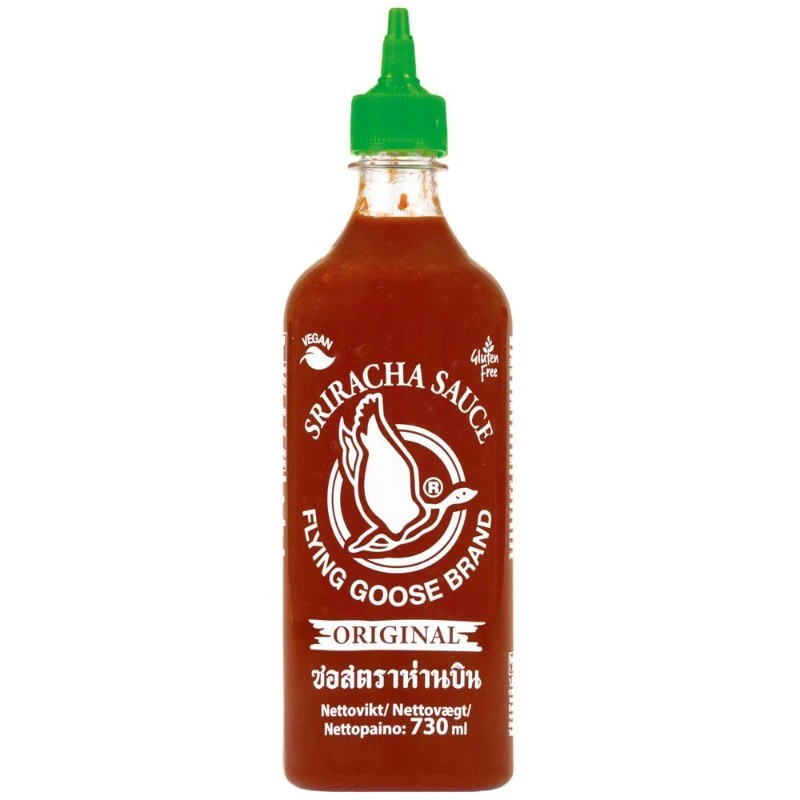 Flying Goose Sriracha chilisås 73 CL 382219  color Svart