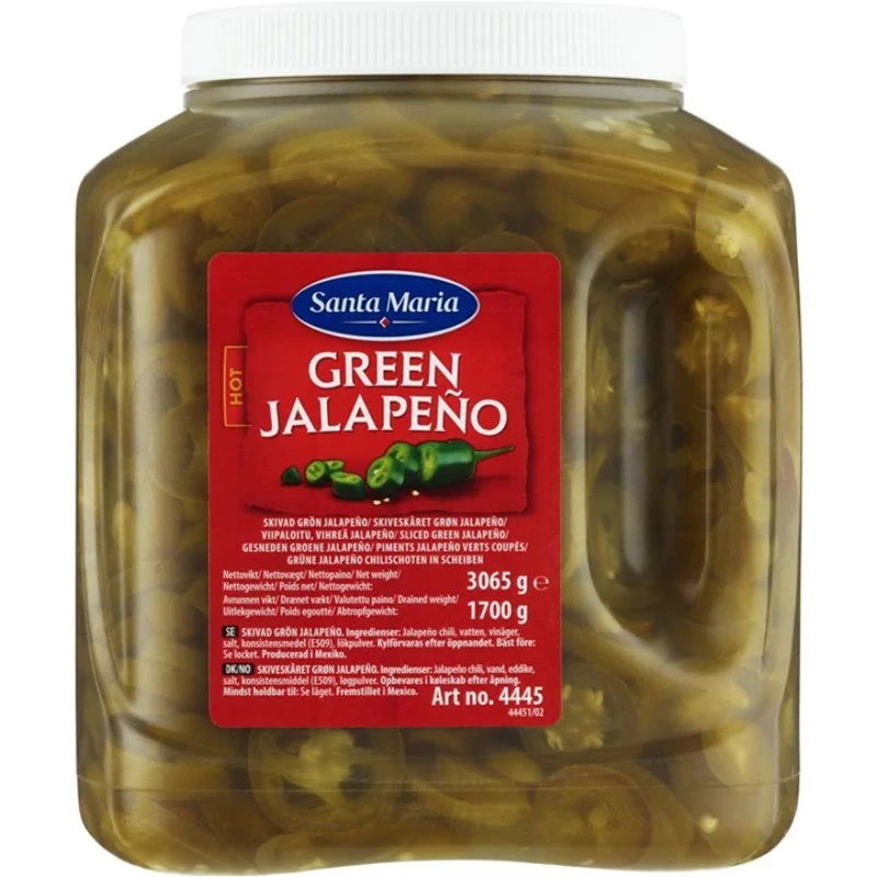 Jalapeños Gröna Skivade USA 32173 by SANTA M color Svart