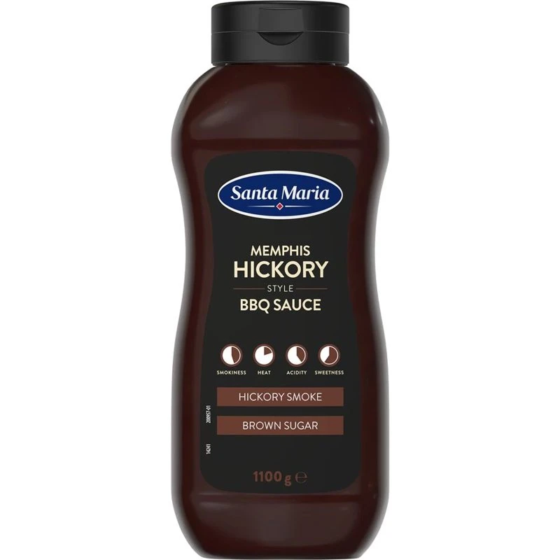 Barbecuesås Memphis Hickory 380593 by SANTA M color Svart