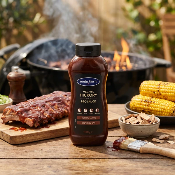 Barbecuesås Memphis Hickory 380593 by SANTA M color Svart