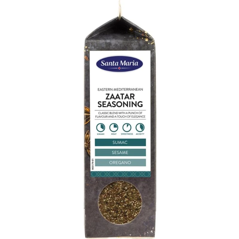 Kryddmix Zaatar Seasoning 375995 by SANTA M color Svart