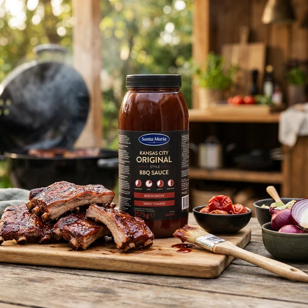 Barbecuesås Kansas City BBQ 380595 by SANTA M color Svart
