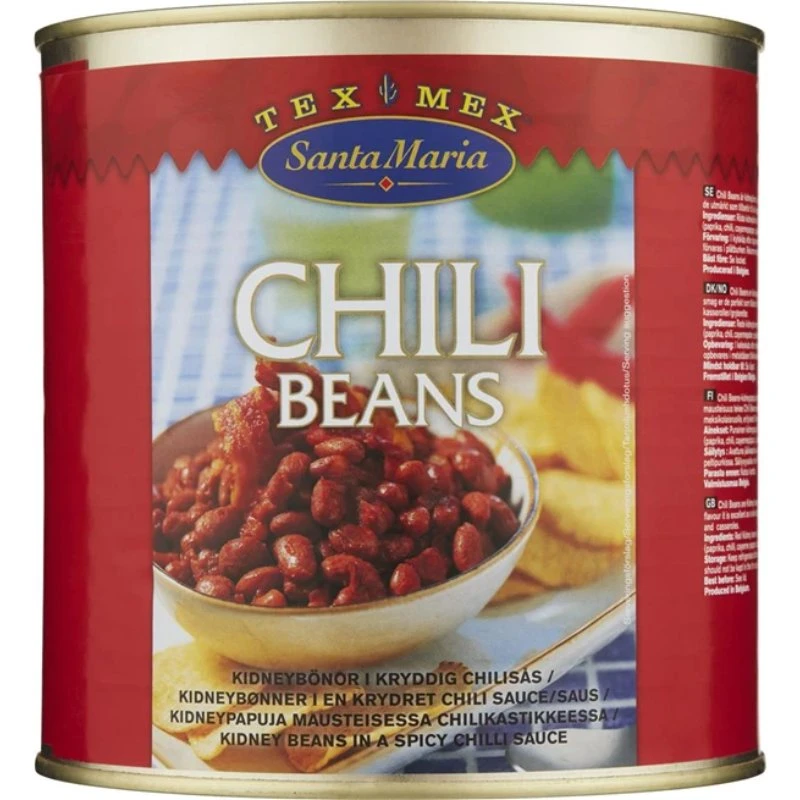Chilibönor 400 g 205883 by SANTA M color Svart