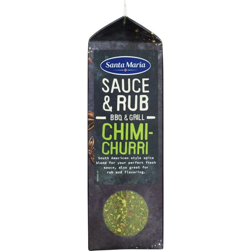 Barbecuesås/RubMix Chimichurri 291771 by SANTA M color Svart