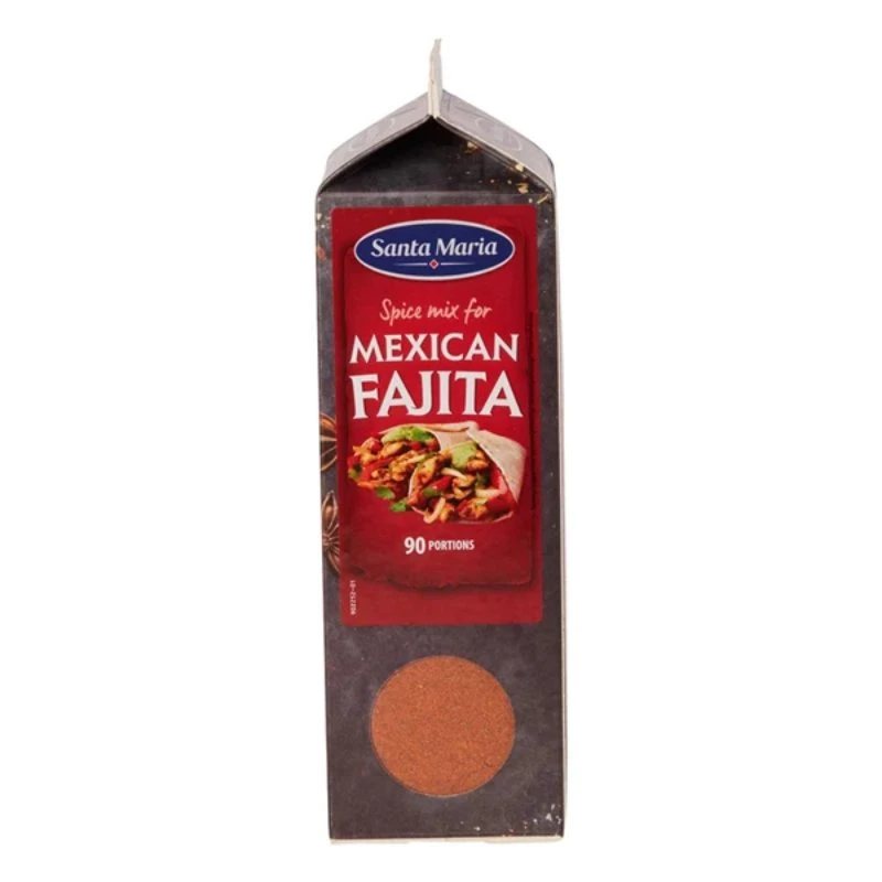 Kryddmix Mexican Fajita 277020 by SANTA M color Svart