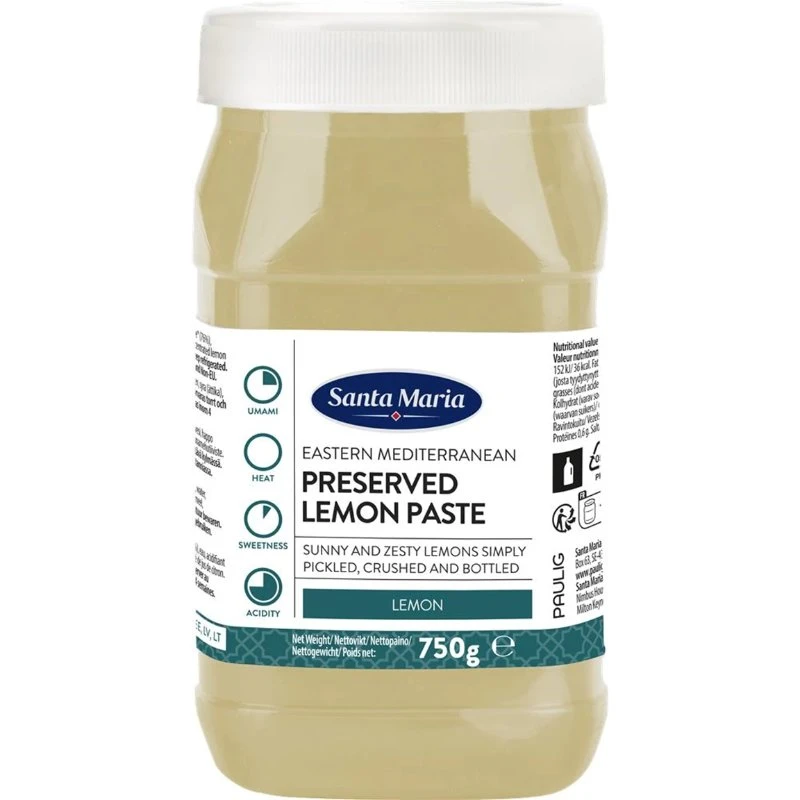 Lemon Paste Preserved 375991 by SANTA M color Svart
