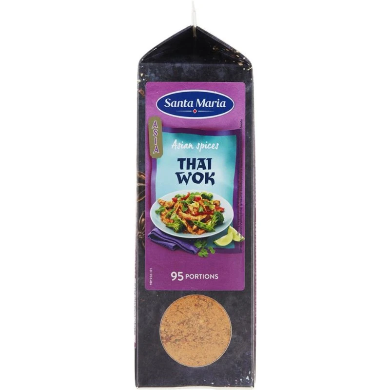 Kryddmix Thai Wok Spice 269015 by SANTA M color Svart