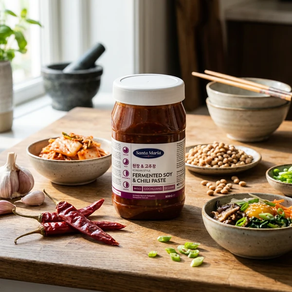 Soja/Chilipasta Fermenterad Koreansk 363474 by SANTA M color Svart