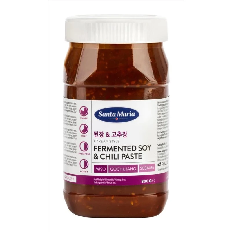 Soja/Chilipasta Fermenterad Koreansk 363474 by SANTA M color Svart