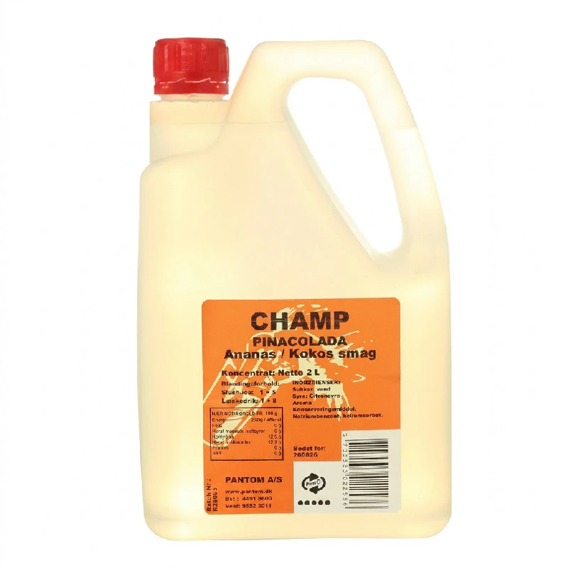 Champ SlushIce Pinacolada 2L 2252  color Svart