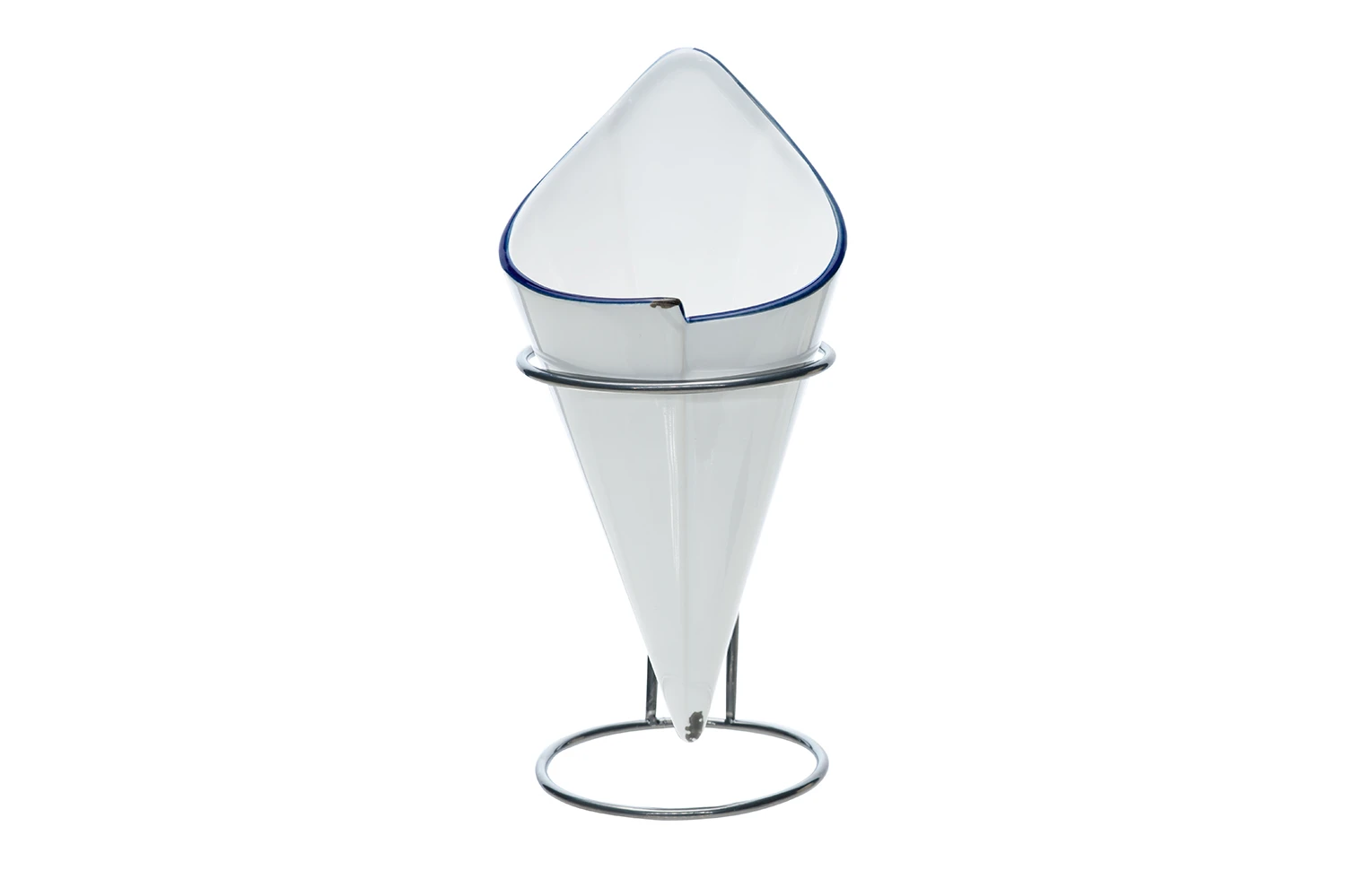 Pommes Frites-bägare med Hållare Stengods 9,5cm 4672022 by COSY & TRENDY color Svart