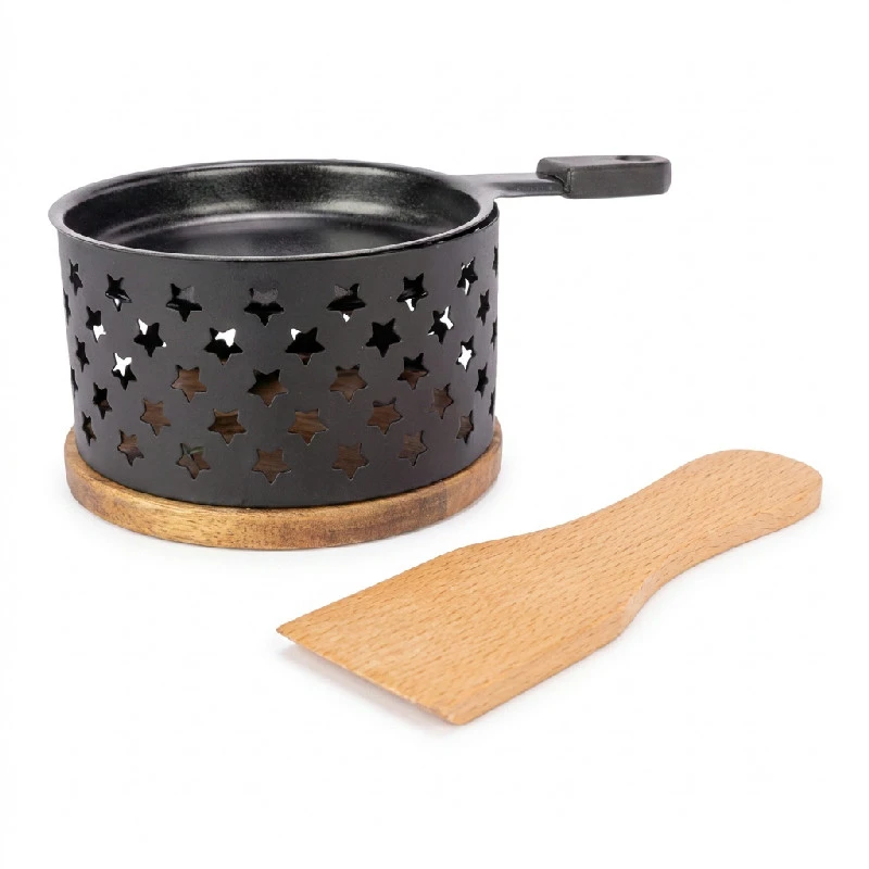 Raclette Rund för 1 Person Ø16cm 5659004 by COSY & TRENDY color Svart
