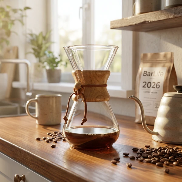 Kaffebryggare Glas 3 koppar - 450 ml CM-1C  color Svart