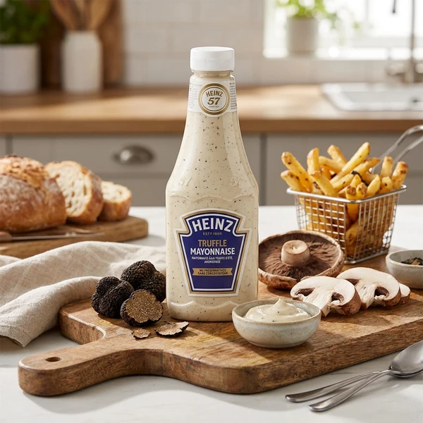 Heinz Tryffelmayo M. sommartryffel & svamp 875 ml 337316  color Svart