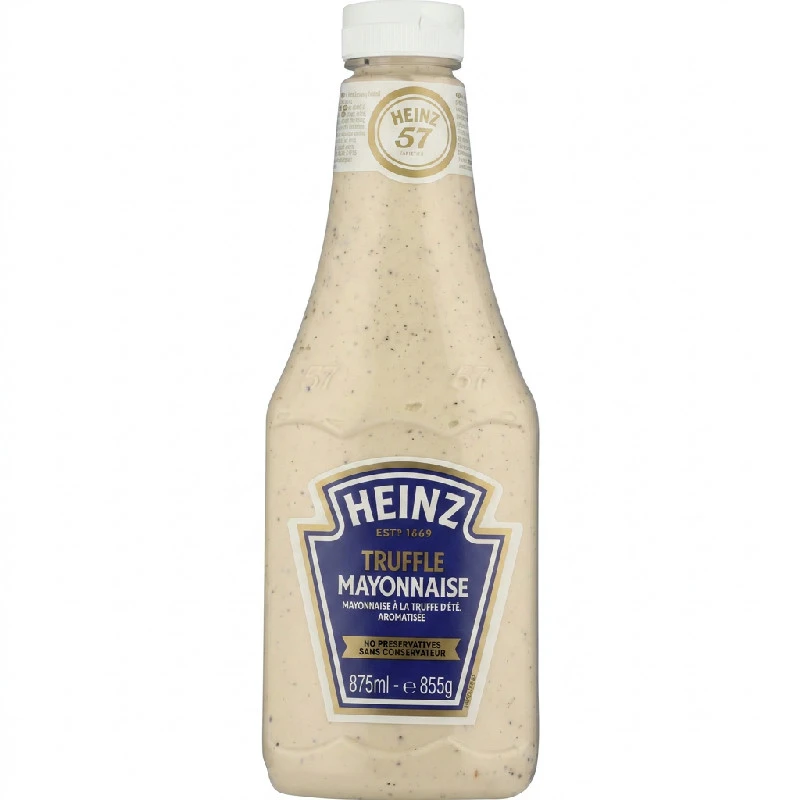 Heinz Tryffelmayo M. sommartryffel & svamp 875 ml 337316  color Svart
