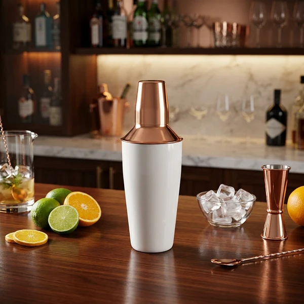 Cocktail Shaker Vit och Koppar 750ml 4778860 by COSY & TRENDY color Svart