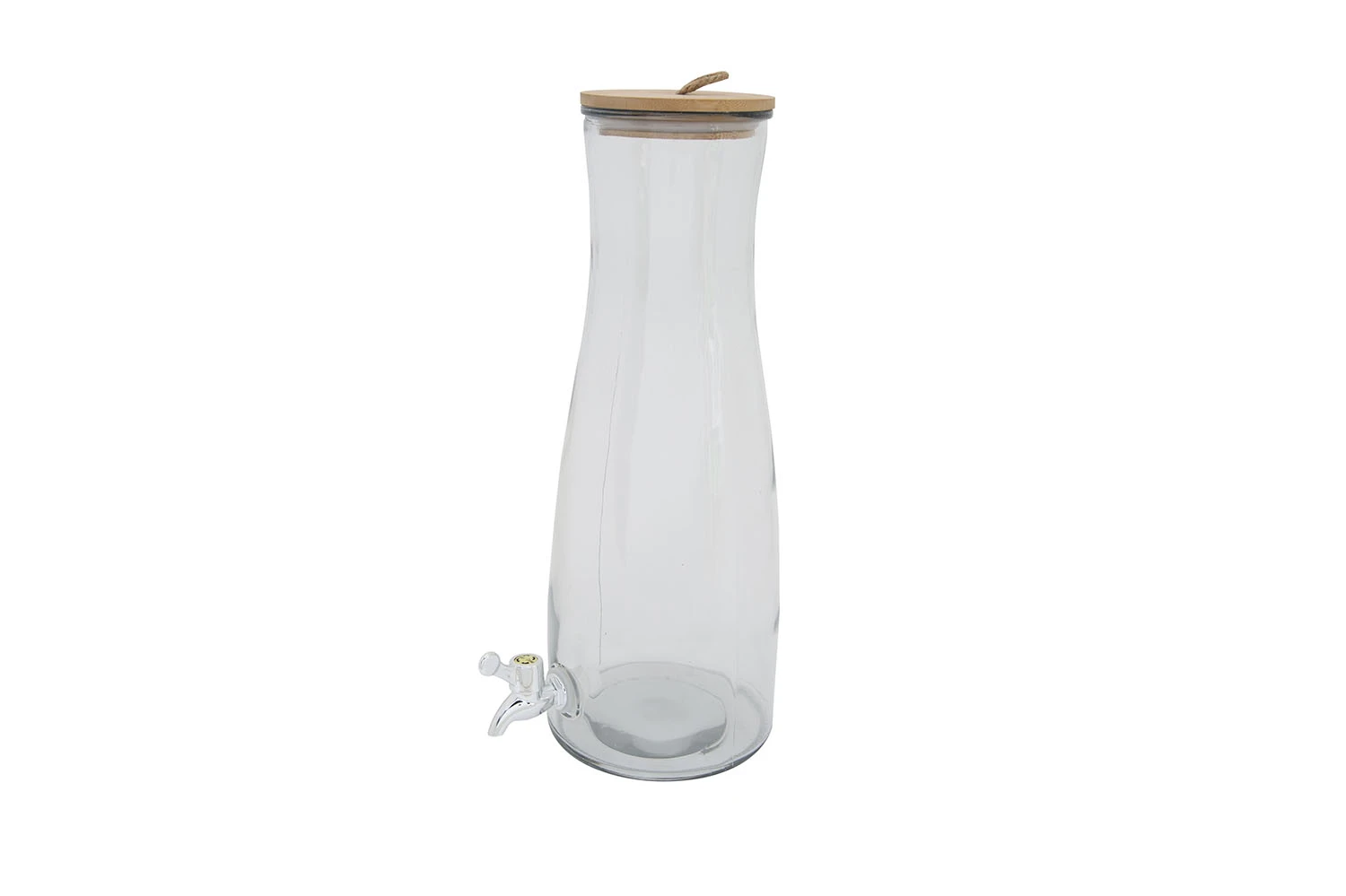 Juicedispenser med Trälock Glas 42 cm 4101181 by COSY & TRENDY color Svart