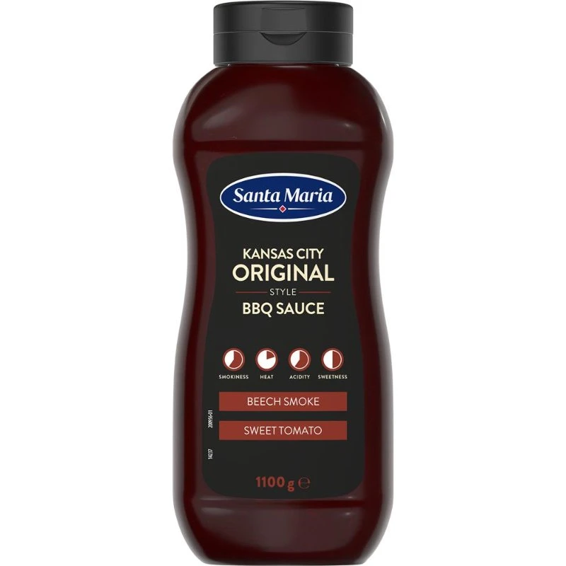 Barbecuesås Kansas City Söt 380592 by SANTA M color Svart