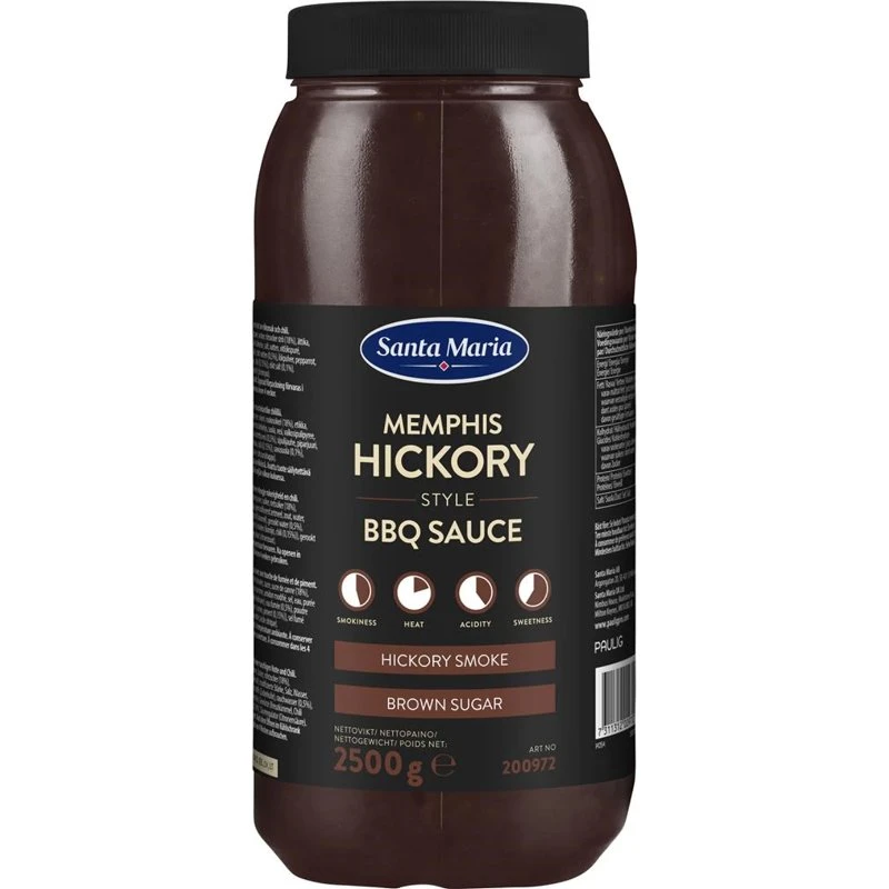 Barbecuesås Memphis Hickory Santa Maria 380596 by SANTA M color Svart