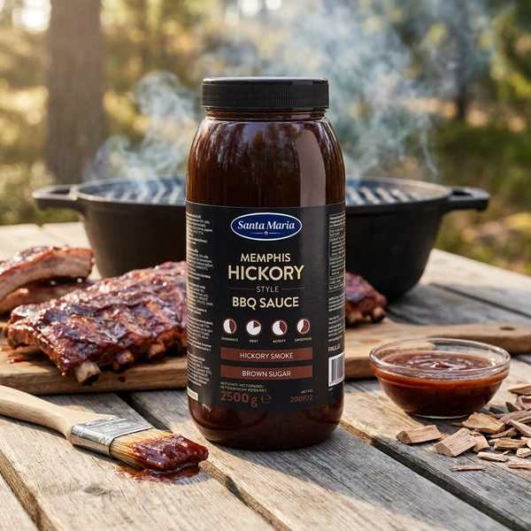 Barbecuesås Memphis Hickory Santa Maria 380596 by SANTA M color Svart