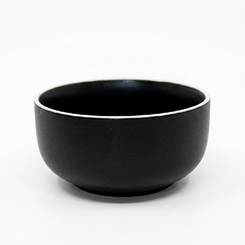 Skål 12 cm Svart/Vit 5012011  color Svart