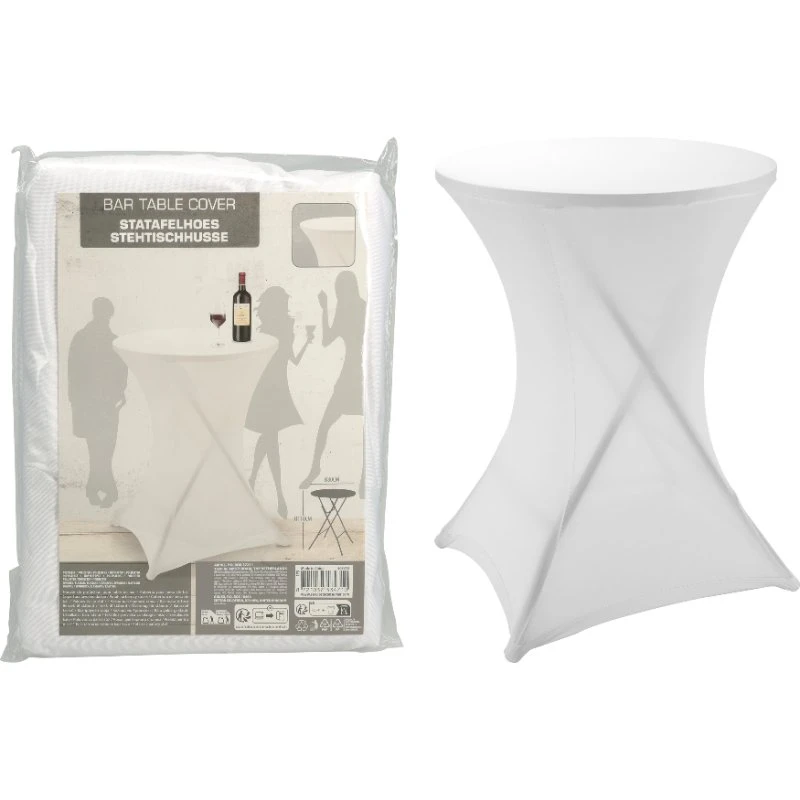 Stretchduk till bord 80x10cm vit CY5657290  color Svart