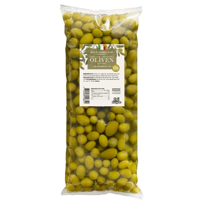 Oliver Bella de Cerignola 1700g Dränerade 1000g 2121 by Deli Drengene color Svart