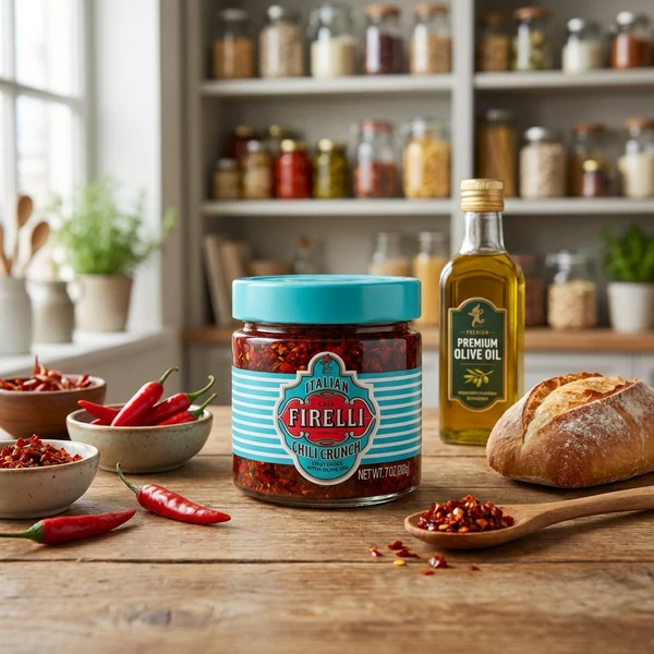 Chili Crunch 220g 60109 by Deli Drengene color Svart
